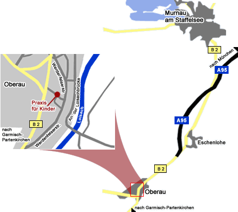 Anfahrtsplan - sensorische Integration